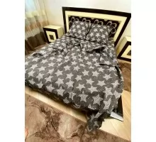 Постільна білизна BestLine бязь gold BL-150244 Зорі на сірому