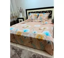 Постільна білизна BestLine бязь gold BL-150293 Одуванчики беж
