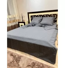 Постільна білизна BestLine бязь gold BL-15031 Полоска сіра