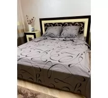 Постільна білизна BestLine бязь gold BL-15046 Петля сіра