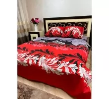 Постільна білизна BestLine бязь gold BL-150188 Вітражі Червоні